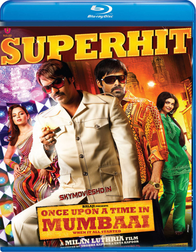 Once Upon a Time in Mumbaai (2010) Hindi 1080p-720p-480p BluRay x264 AAC ESubs Full Bollywood Movie
