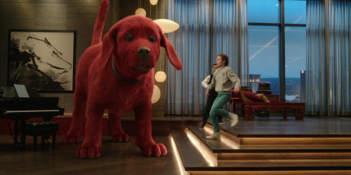 Clifford the Big Red Dog (2021) 720p HEVC BluRay x265 ESubs ORG. [Dual Audio] [Hindi Or English] [600MB] Full Hollywood Movie Hindi